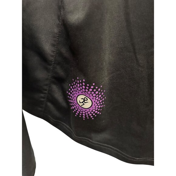 Hot Chocolate 15K/5K Black & Purple Running Jacket With Hood & Zipper Pockets L - Picture 6 of 6